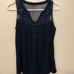 Mesh Button Tank